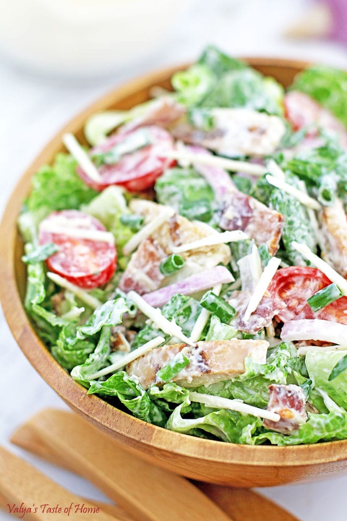 Mom's Best BLT Caesar Salad Recipe