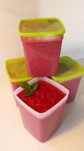 No Cook Raspberry Freezer Jam
