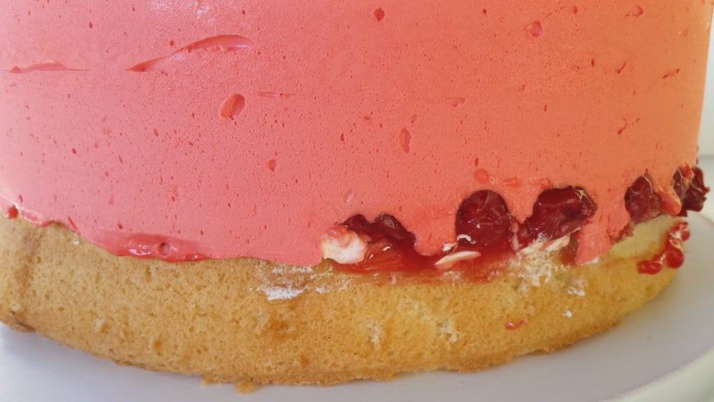Cake "Cherry Lake" - Торт "Вишнёвое Озеро"