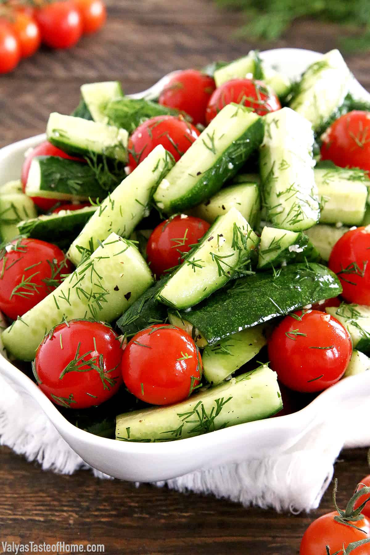 This salad is not only incredibly delicious, it's also packed with nutrients, making it a healthy addition to any meal.