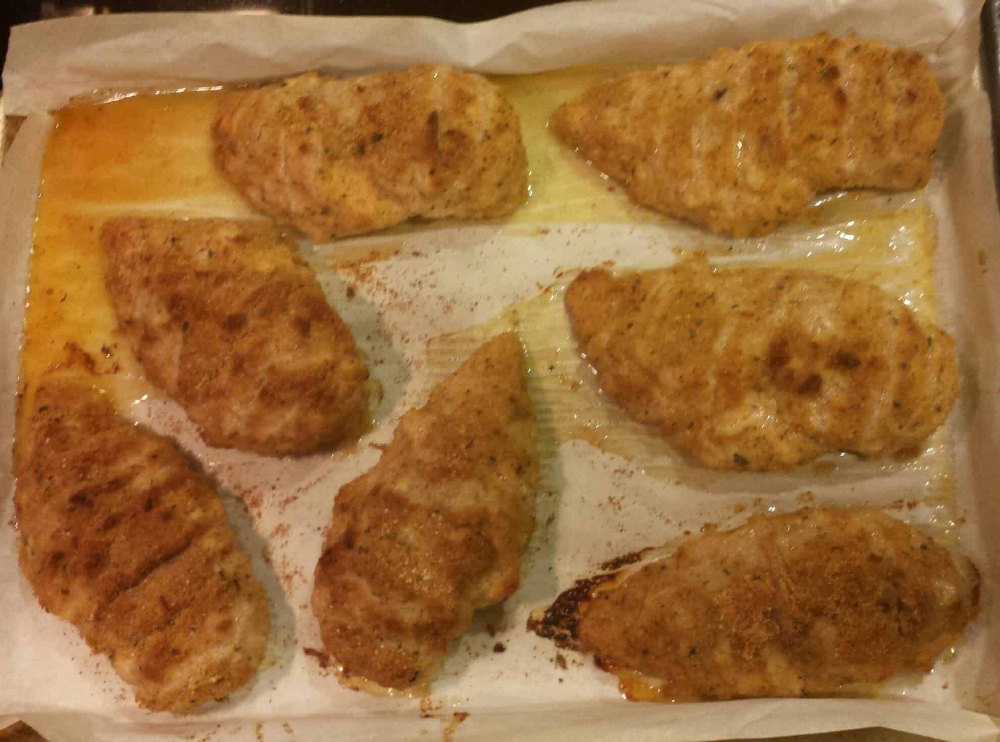 Crusted Parmesan Chicken Breasts - Valya's Taste of Home