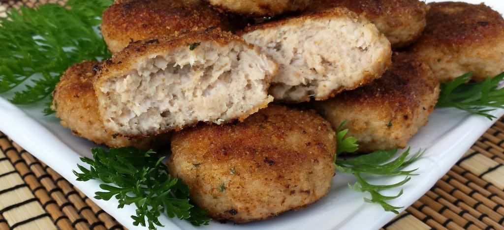 TTurkey and Pork Meat Patties (Kotlety) - Котлеты