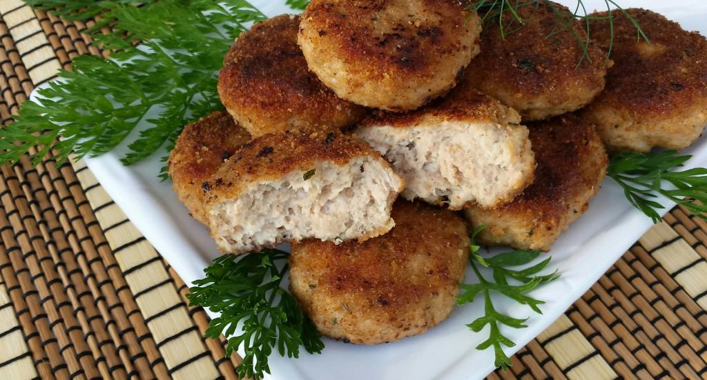 Turkey and Pork Meat Patties (Kotlety) - Котлеты