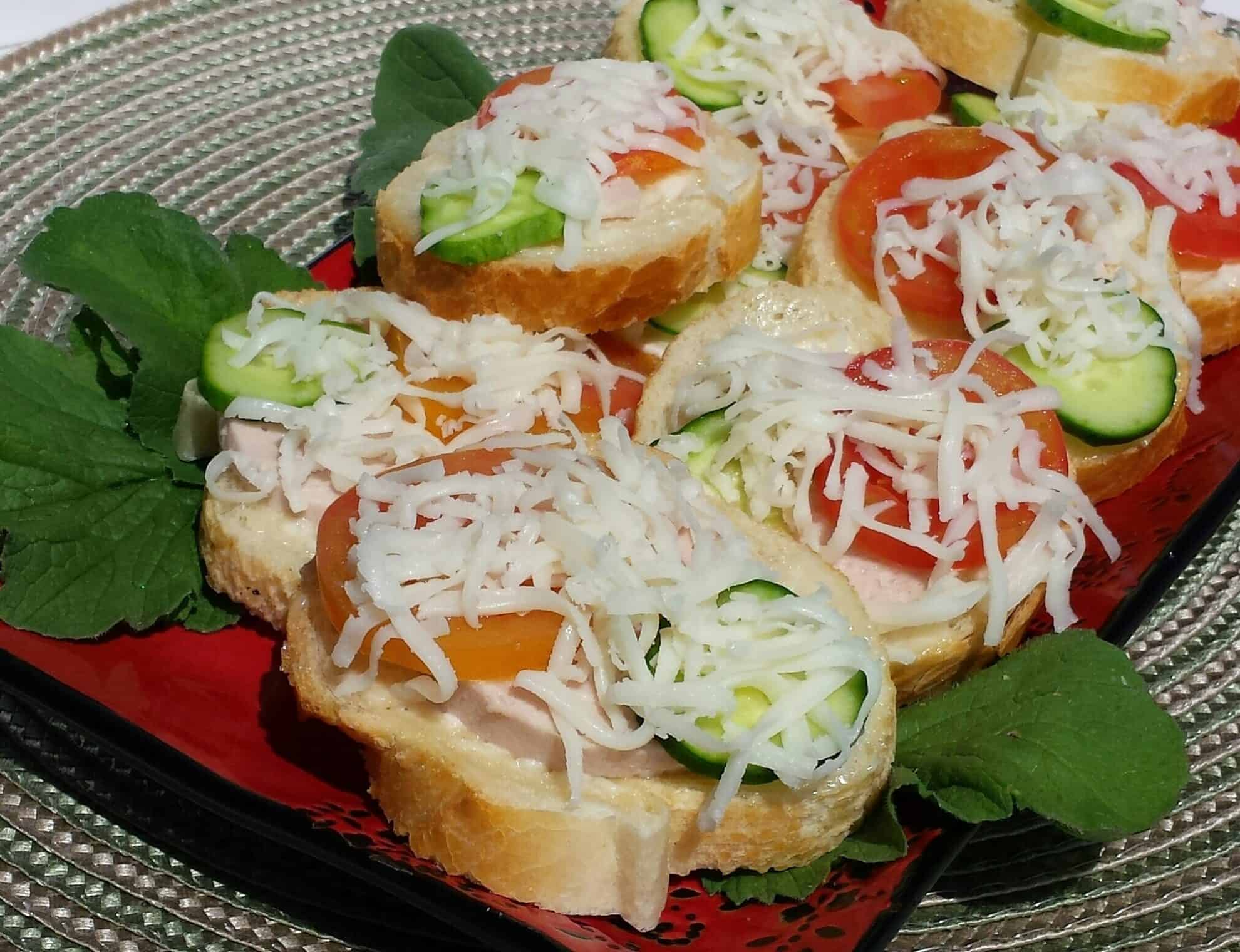 Easy Mini Sandwiches - Бутерброды