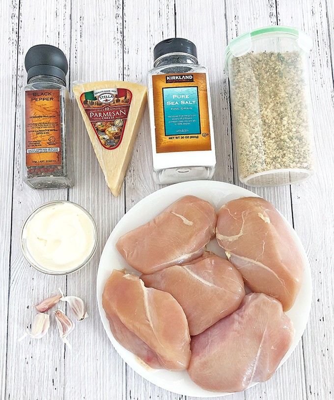 This tasty make-ahead meal is so easy to prepare, it will come to your rescue in the busiest of days. Not only this Crusted Parmesan Chicken Breasts recipe truly makes dinner time easy but must also be delicious, especially for my picky eaters. #bakedchickenbreast #breadedchickenbreast #easydinnerrecipe #kidfavorite