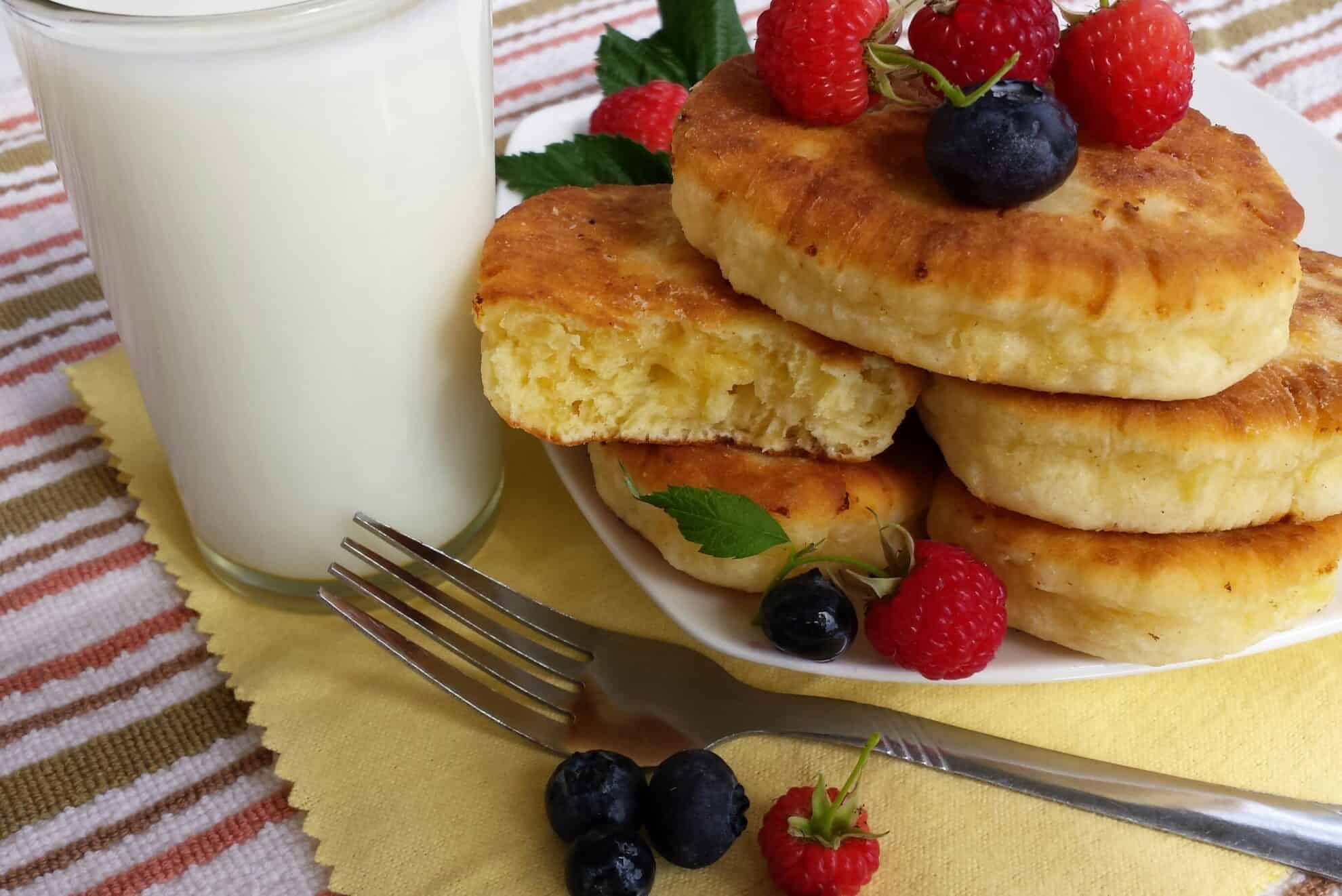 Cottage Cheese Pancakes