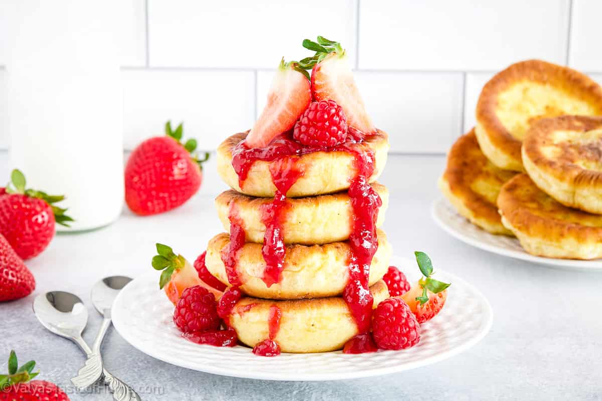 I've always loved these tasty pancakes that remind me of my childhood, and my kids love these in just the same way! 
