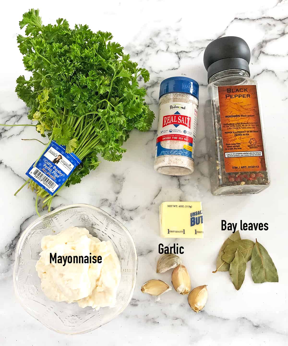 Ingredients for the Scalloped Potatoes with Carrots