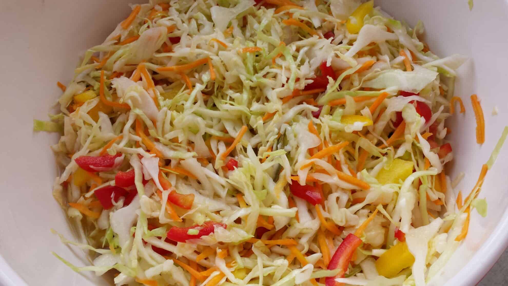 CabbageCarrotsPeppers Salad + Giveaway