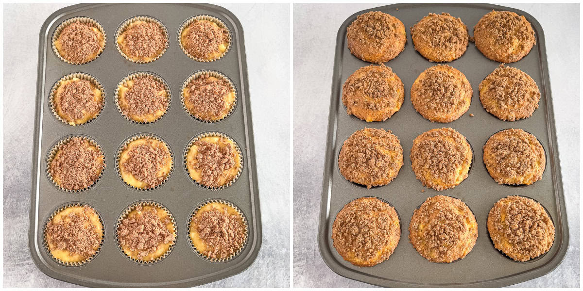 Evently distribute the batter into cupcake paper liners, filling each about halfway. 