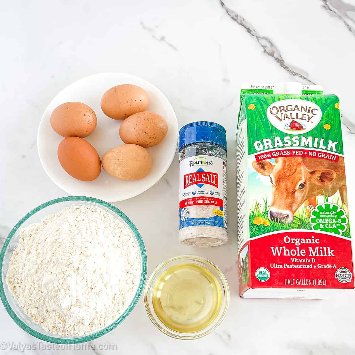 All you need are some simple ingredients to make the most delicious crepes you've ever tried.