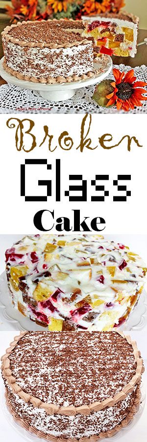 Cake "Broken Glass"
