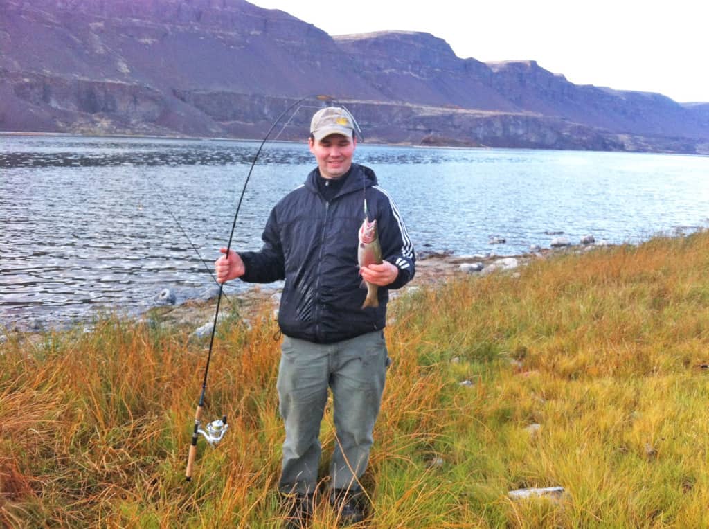 Sauteed Lahontan Cutthroat Trout