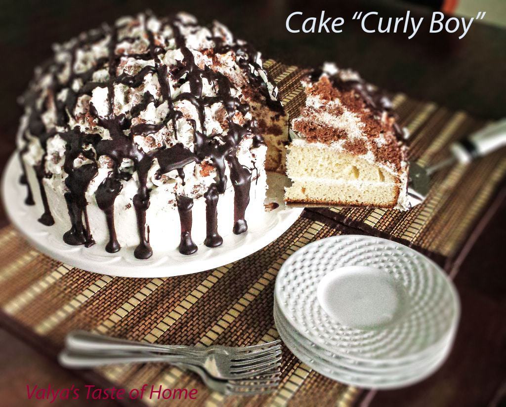 Cake "Curly Boy"