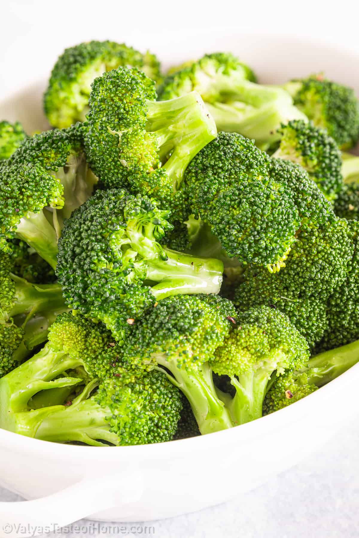 The crisp, tender stems, the burst of flavors, and the bright green color are both healthy and delicious.