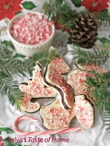 Peppermint Bark Cutouts