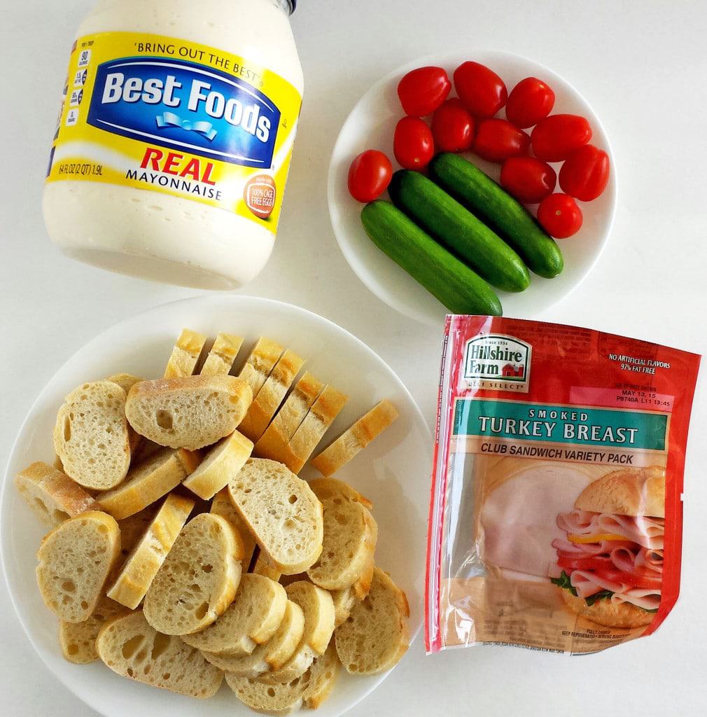 Smoked Turkey Canapes