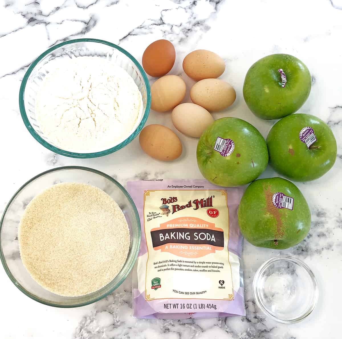 Apple Cake Batter Ingredients