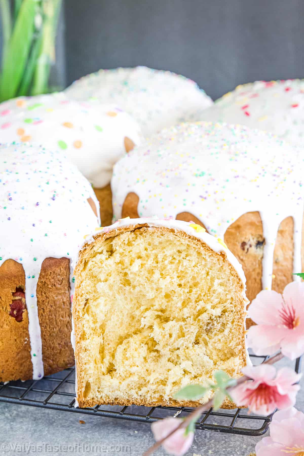 This Easter bread is a staple at our family's celebrations. Its light, fluffy texture and just the right level of sweetness make it a hit with both the young and old at our Easter gatherings.