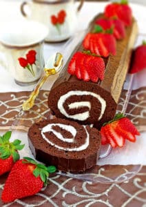 This Chocolate Roulade is not only beautiful but it also tastes incredible. It’s easy to make and gives stunning results that are perfect for a special occasion.