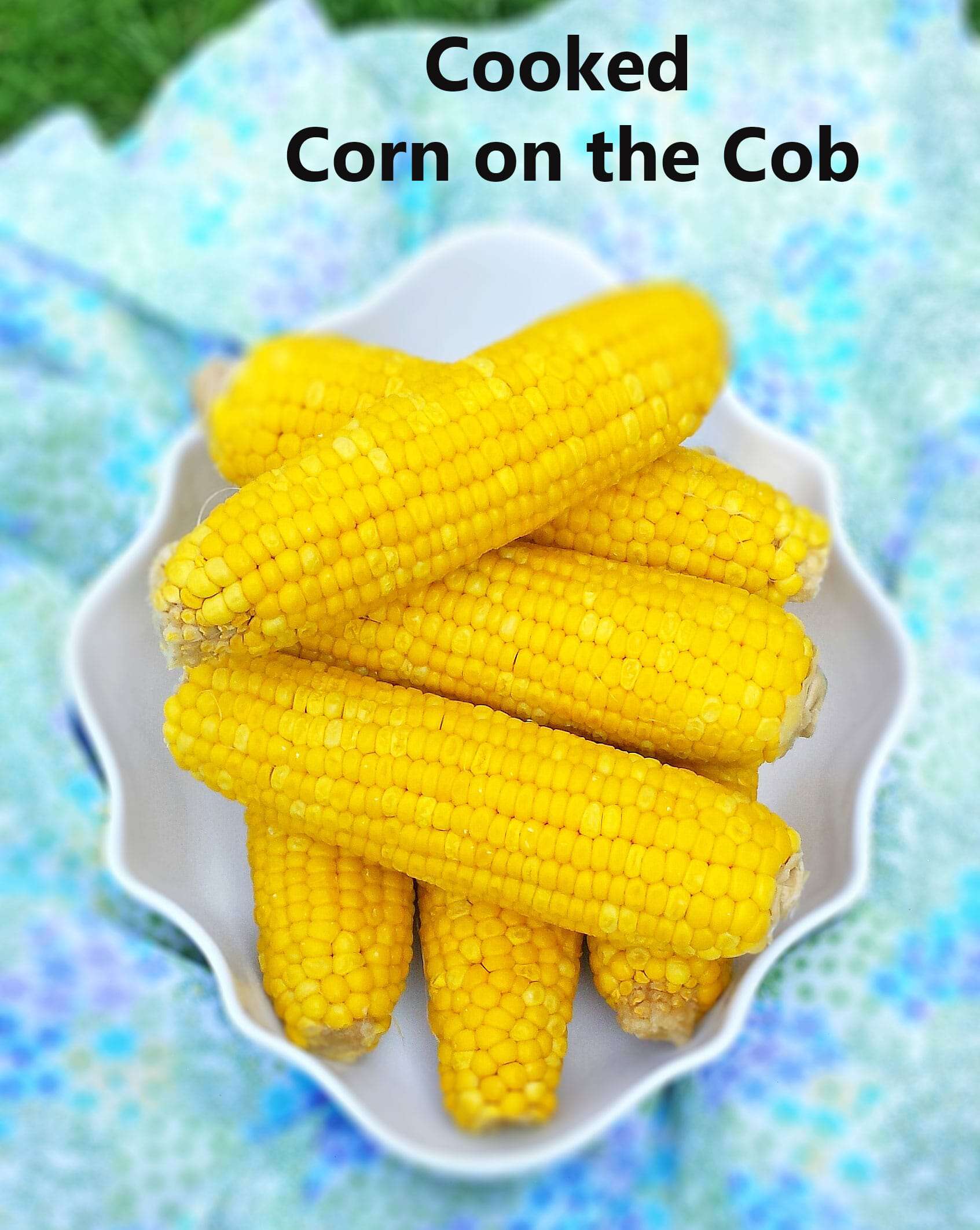Cooked Corn on the Cob