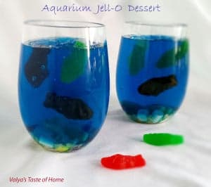 Aquarium Jell-O Dessert