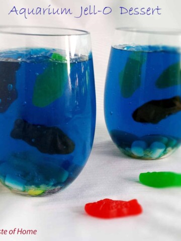 Aquarium Jell-O Dessert