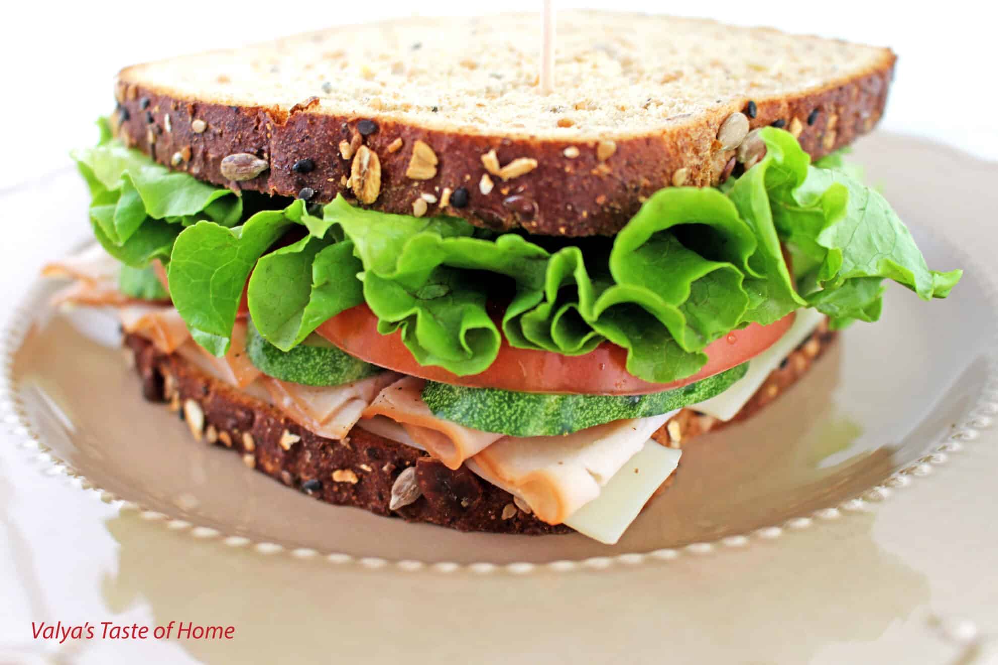 Veg Sandwich Recipe Vegetable Sandwich Easy No Toaster Need