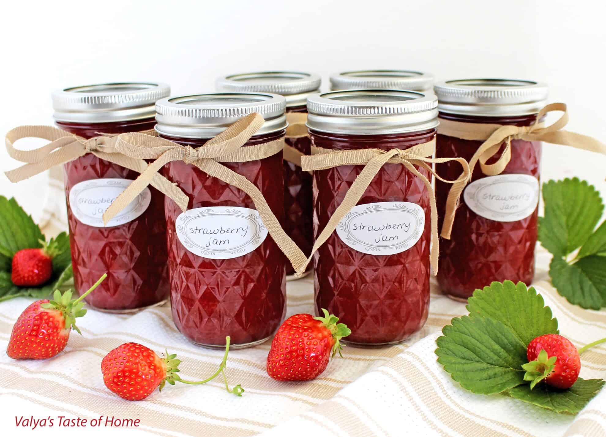 Simple Homemade Strawberry Jam Recipe