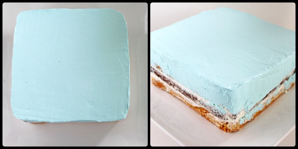 Cake "Day and Night"