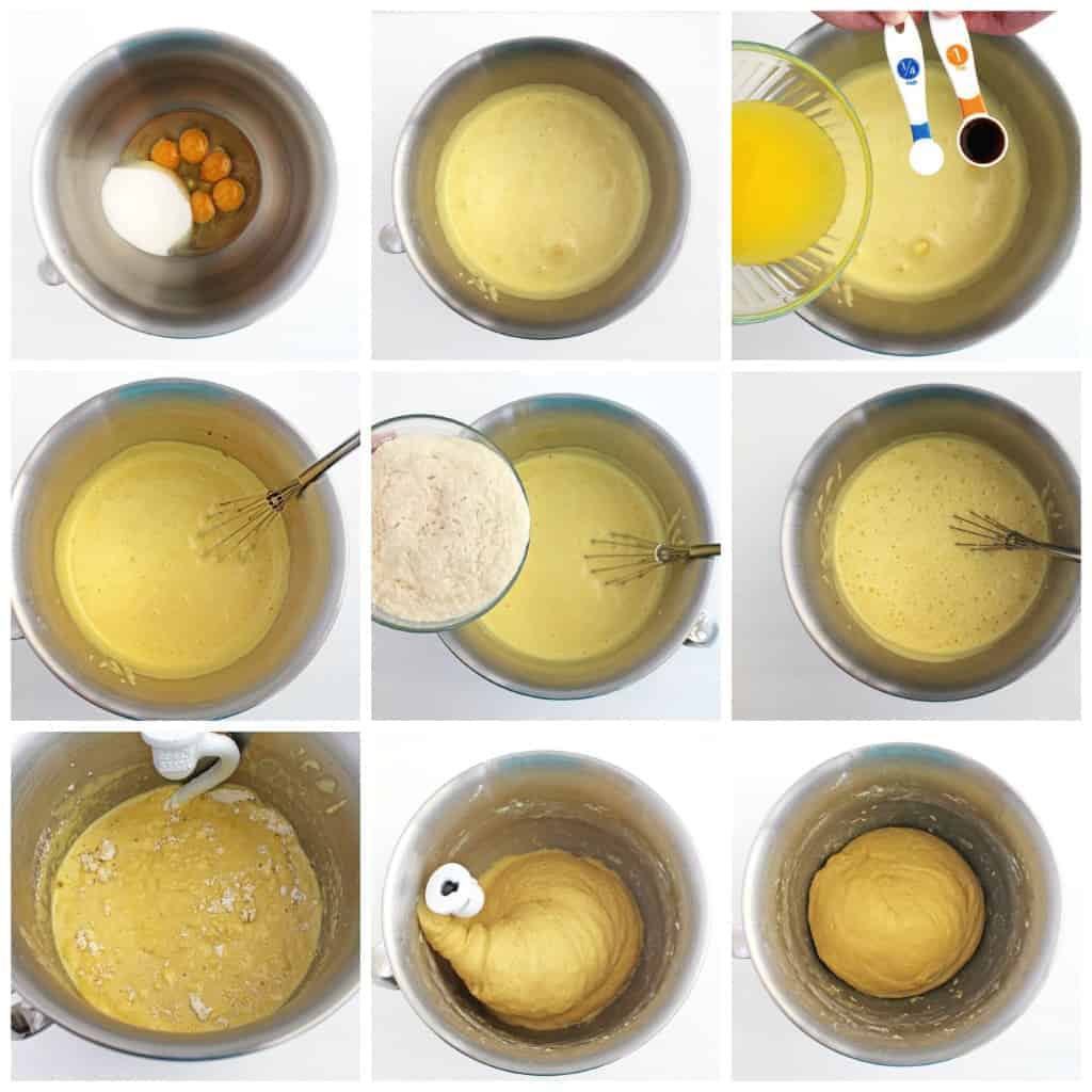 Make sweet buns batter.