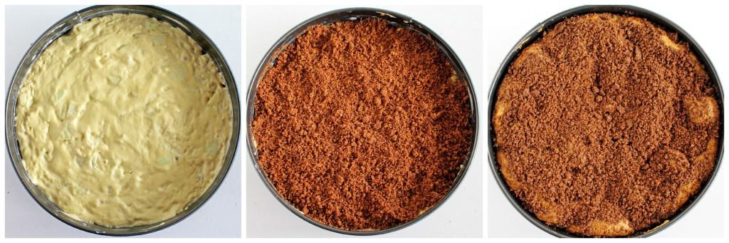 Sharlotka with Caramel and Cinnamon Crumb Topping
