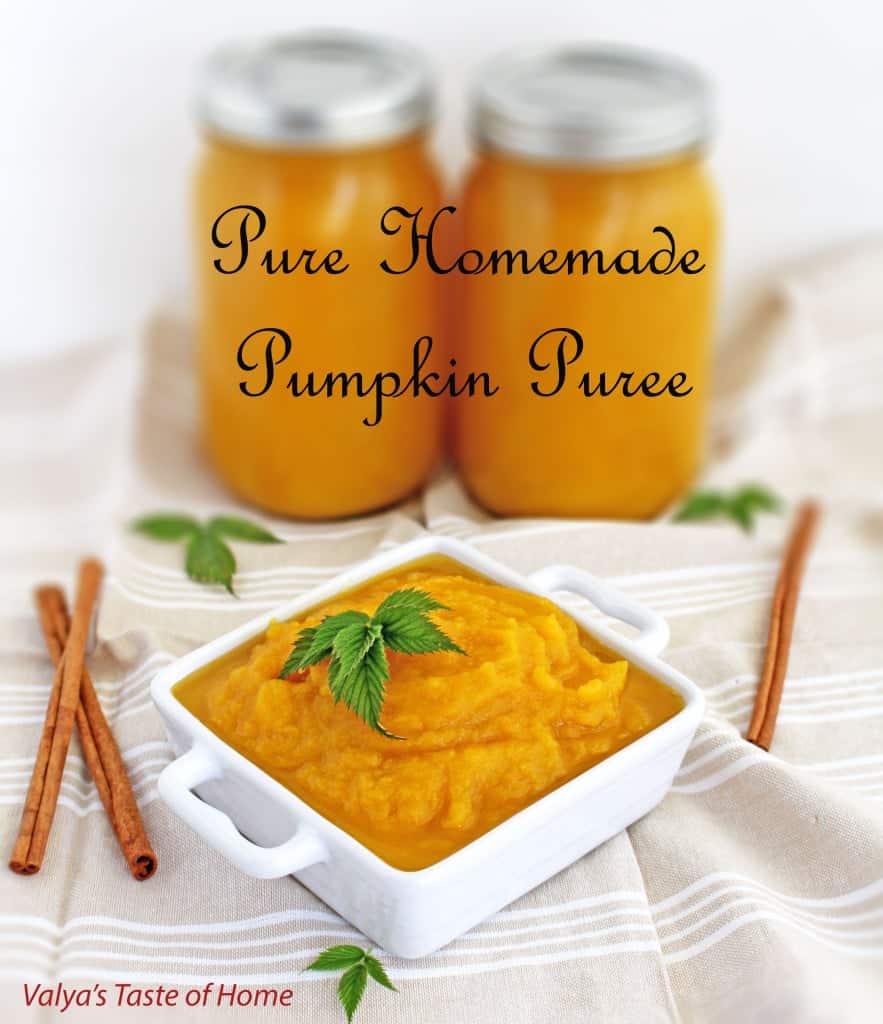 When it comes to foods like these, it’s quicker to grab a can at the store. But if you want a much healthier, better-tasting puree, homemade is the way to go. This Pure Homemade Pumpkin Puree is super easy to make and very delicious.