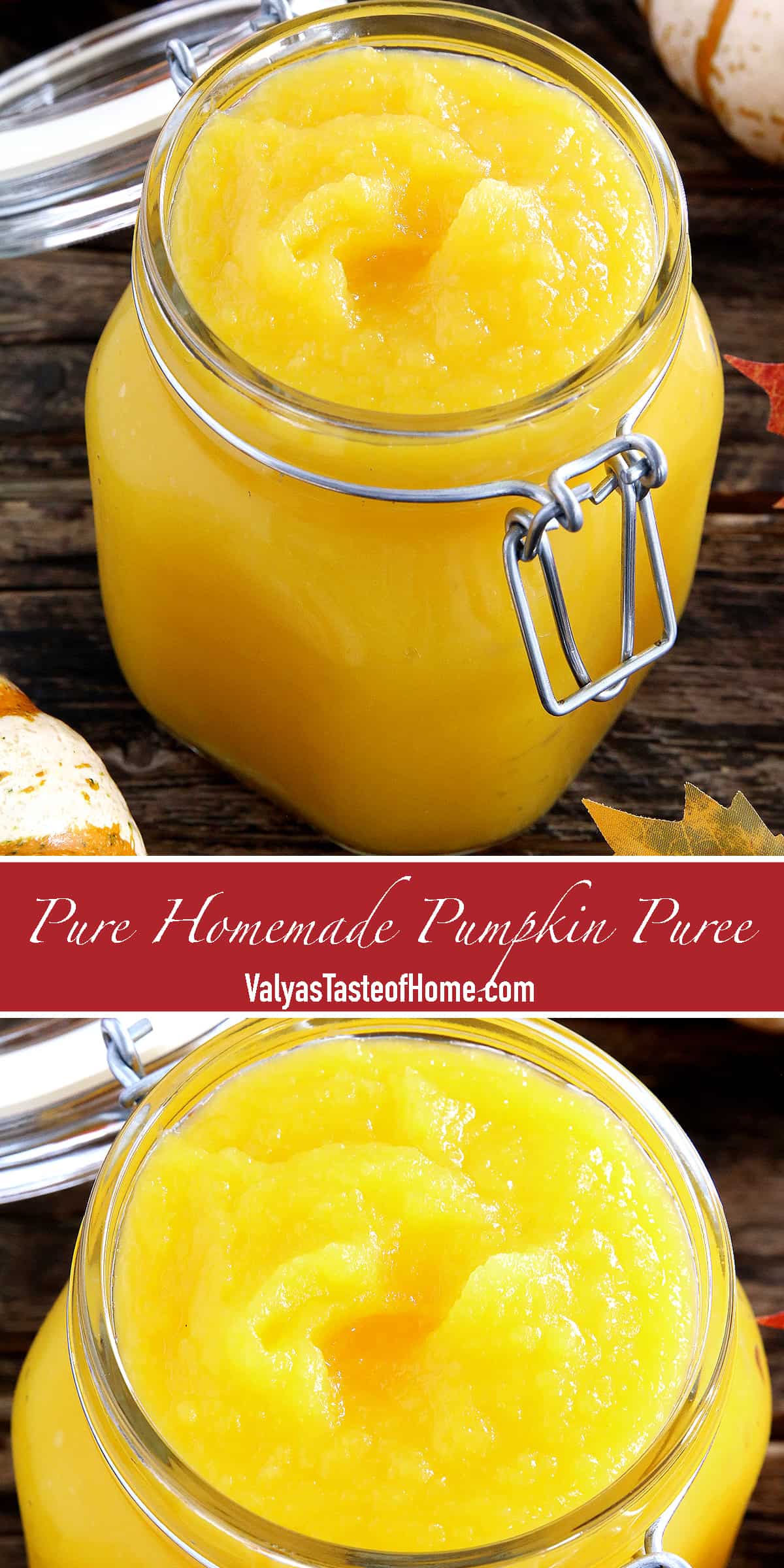 When it comes to foods like these, it’s quicker to grab a can at the store. But if you want a much healthier, better-tasting puree, homemade is the way to go. This Pure Homemade Pumpkin Puree is super easy to make and very delicious.