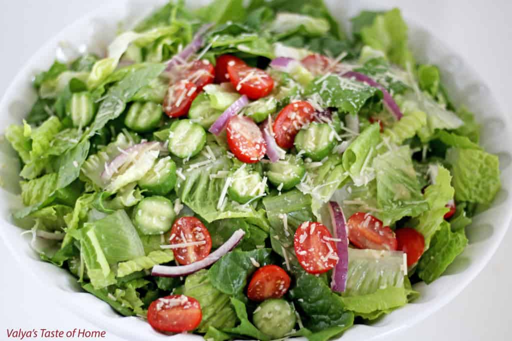 Hearts of Romaine Salad Recipe + Giveaway
