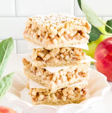 They can be made with any kind of apple you like and they’re great for breakfast or as an afternoon treat.
