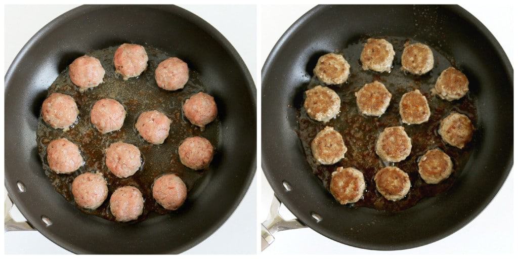 Buckwheat Meatballs in Cream Sauce