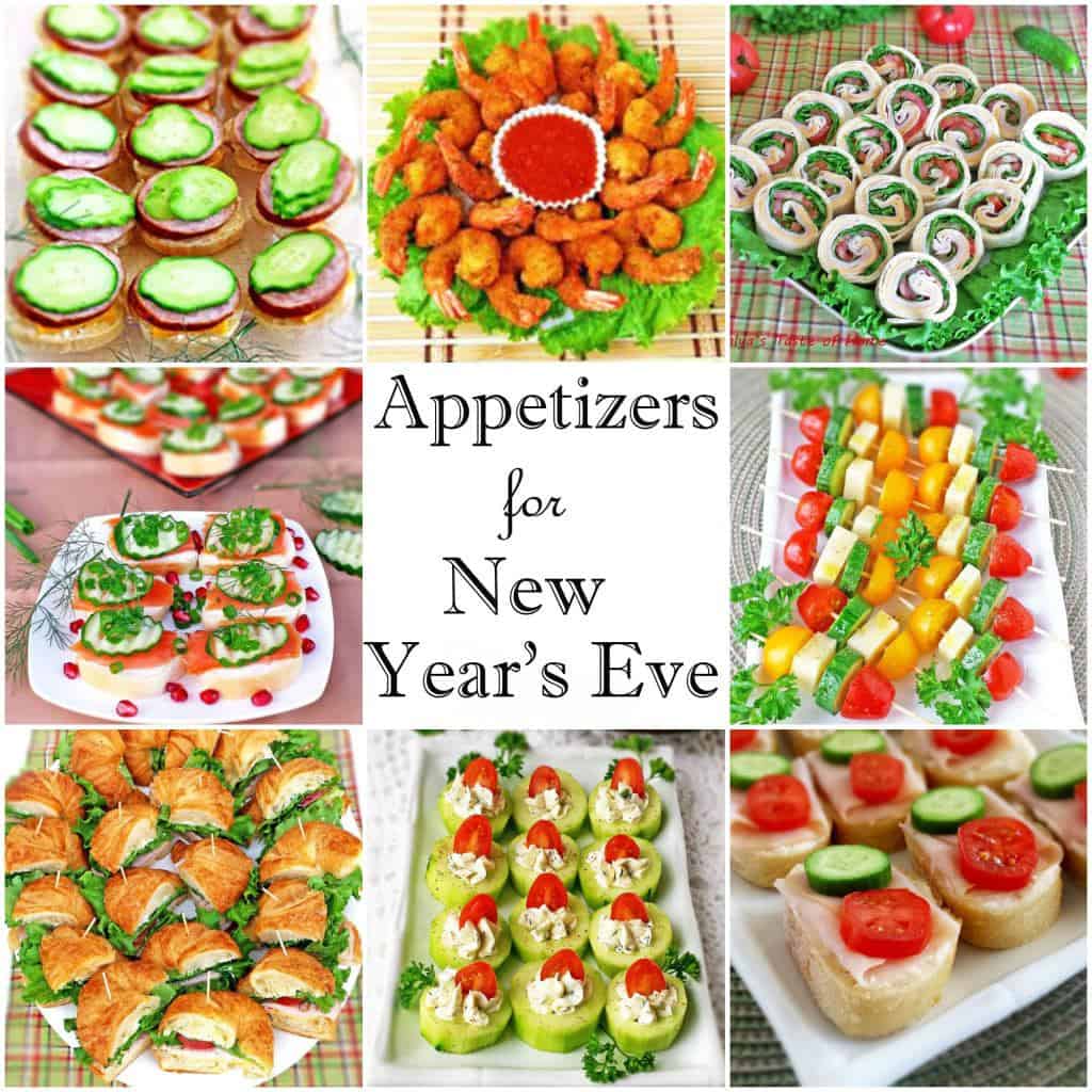 Simple Appetizers for New Year's Eve!