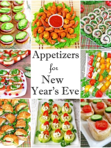 Simple Appetizers for New Year's Eve!