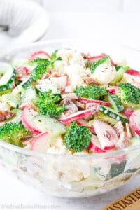 Everyone will enjoy cooking and eating this dish because it’s not only delicious but also low-carb, making it a perfect side dish for potlucks or family dinners.