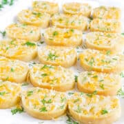 This Cheesy Garlic Bread is a recipe you'll find yourself coming back to time and time again.