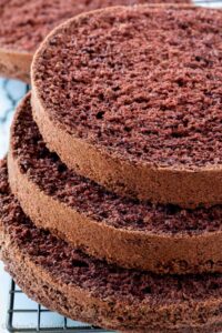 Discover the secret to making the perfect light and fluffy chocolate sponge cake, which melts in your mouth without being overly sweet or rich.