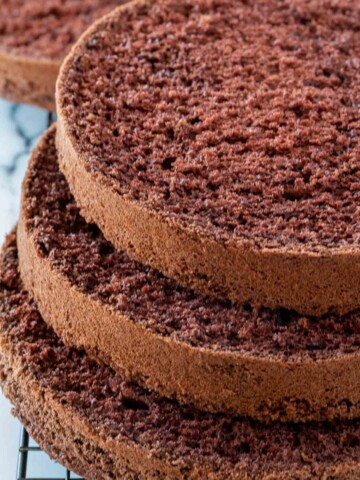 Discover the secret to making the perfect light and fluffy chocolate sponge cake, which melts in your mouth without being overly sweet or rich.