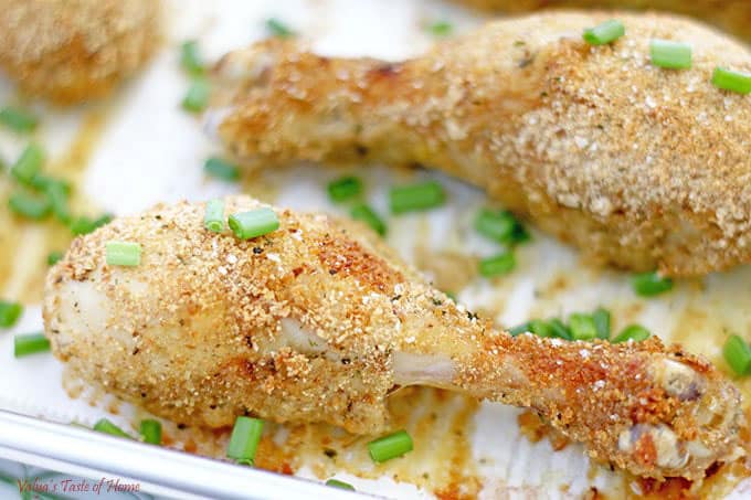 Crispy Baked Breaded Chicken Drumsticks (Super Easy!)