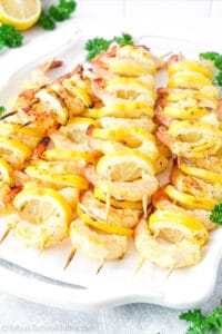 This Shrimp Kabobs recipe is a delightful dish that brings together the incredible taste of shrimp with the zesty tang of lemon and the aromatic heat of pepper.