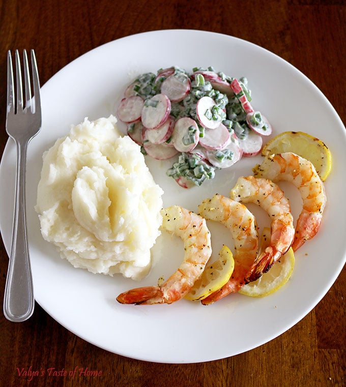 Grilled Lemon Pepper Shrimp Kabobs