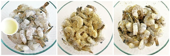 Grilled Lemon Pepper Shrimp Kabobs