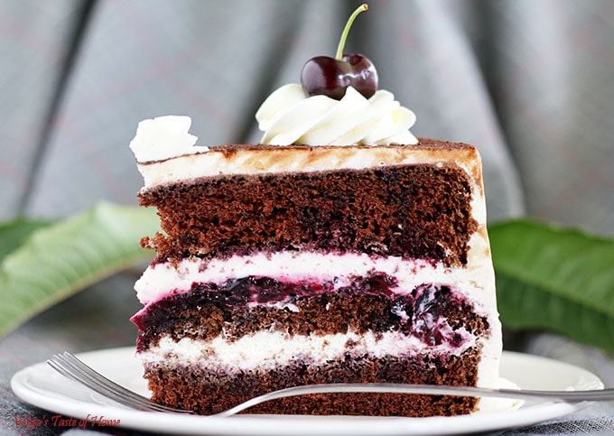 Chocolate Cherry Cake