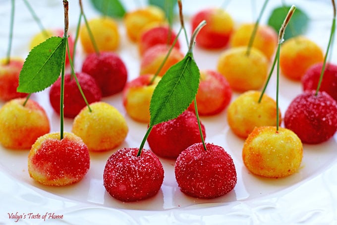 Edible Sugar Cherries