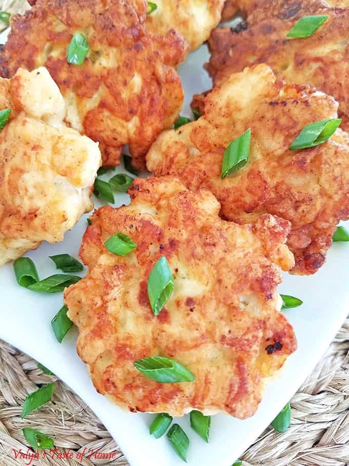 Gustose frittelle di pollo